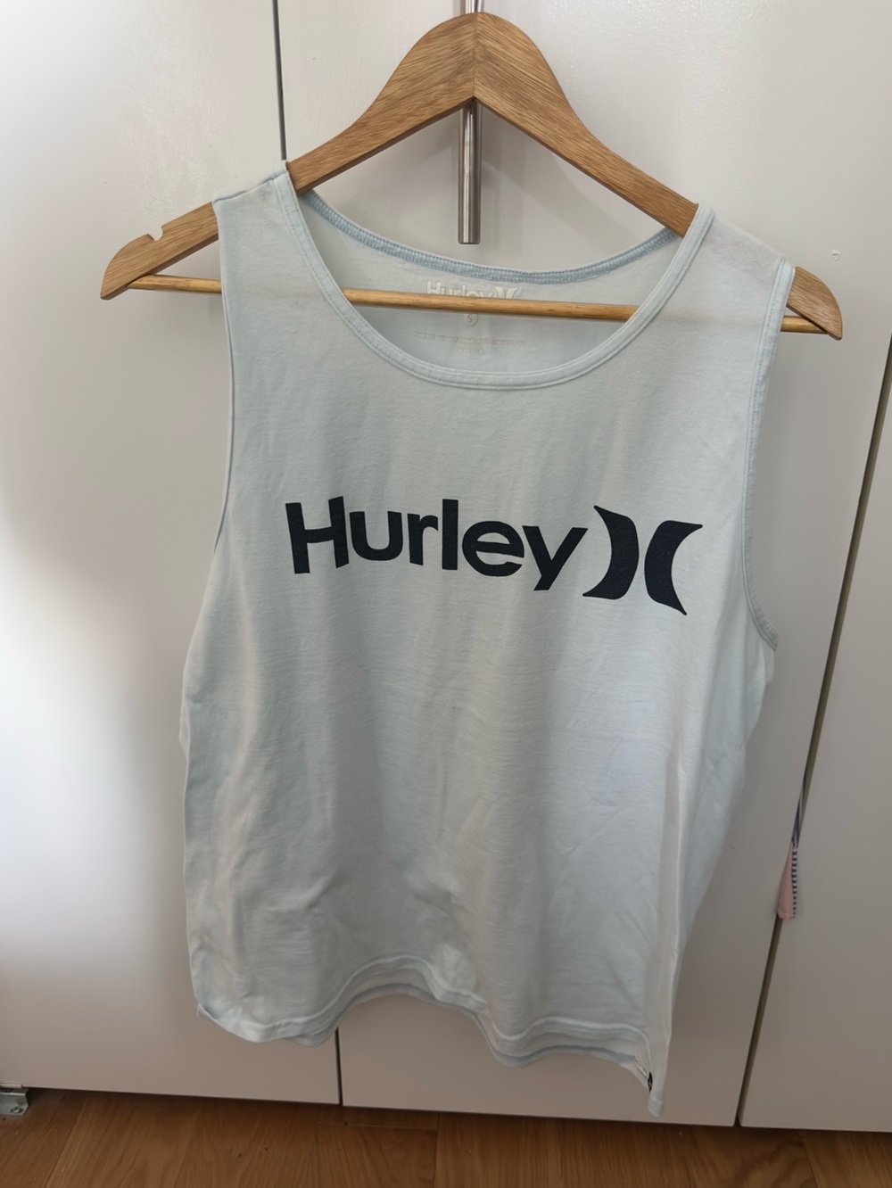 Hurley Men’s Light Blue Logo Tank Top